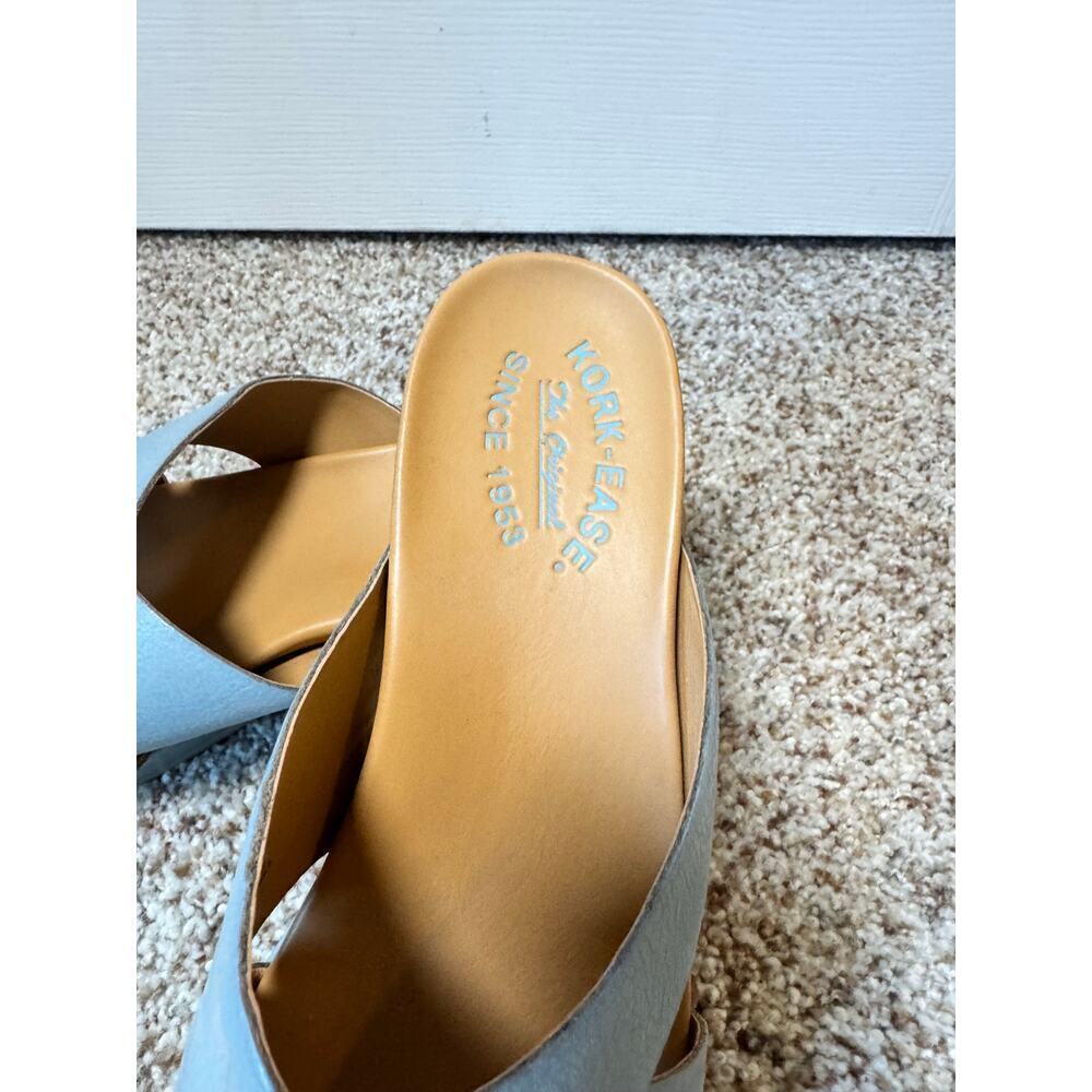 Kork-Ease Sandals, size 8M, Light Blue Baja Sport Slide - Picture 14 of 14